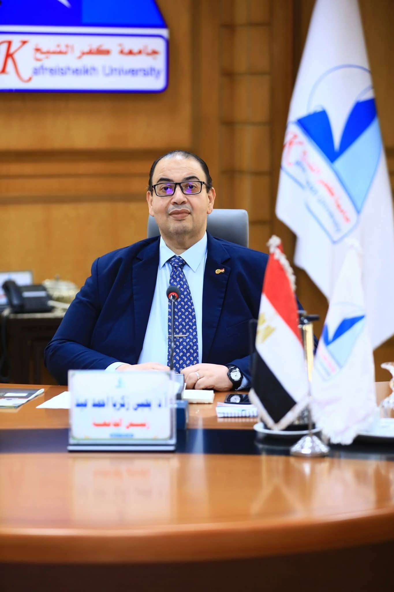 رئيس الجامعة يترأس اجتماع مجلس شئون التعليم والطلاب لشهر فبراير 2026